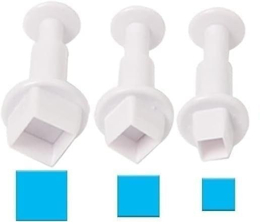 Mini Square Plungers Set 3