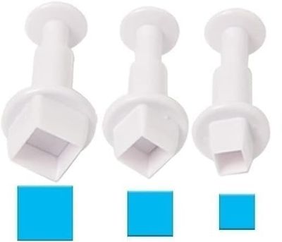 Mini Square Plungers Set 3