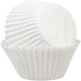 Jumbo White Baking Cups/75