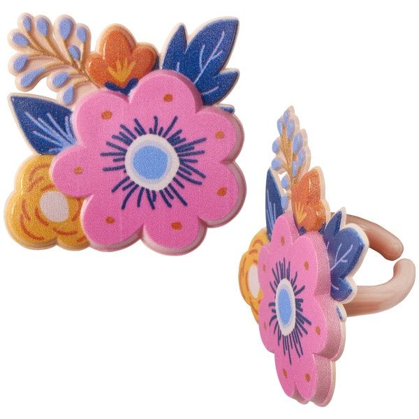 Spring Floral Rings/6