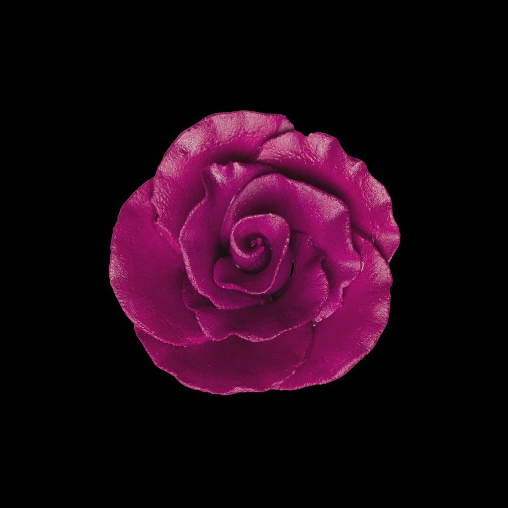 2" Burgundy Rose