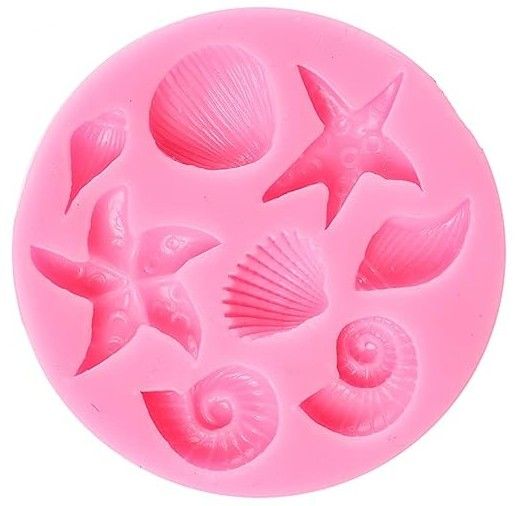 Shell Asst. Silicone Mold Small