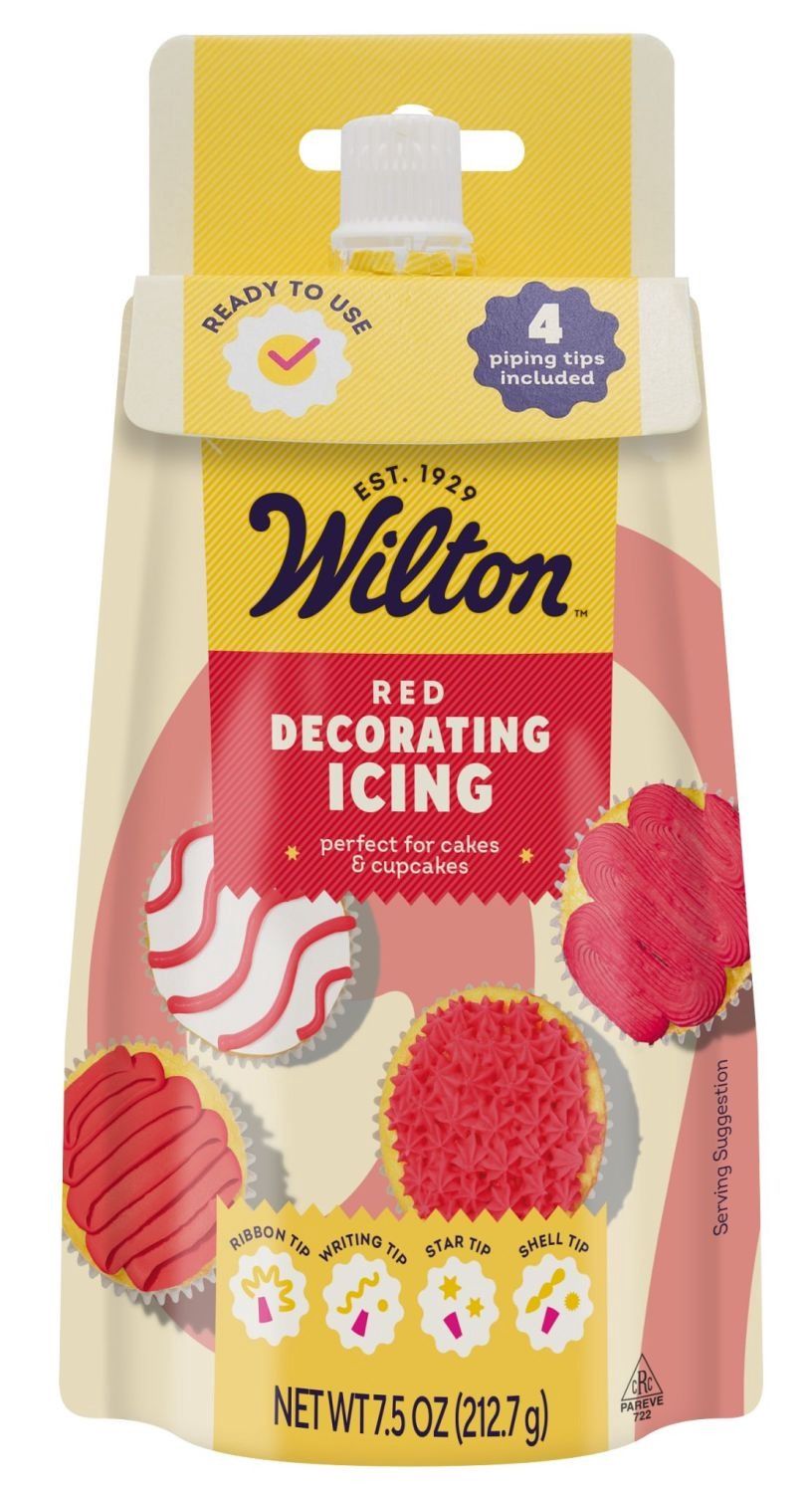 Red Icing Pouch 7.5oz