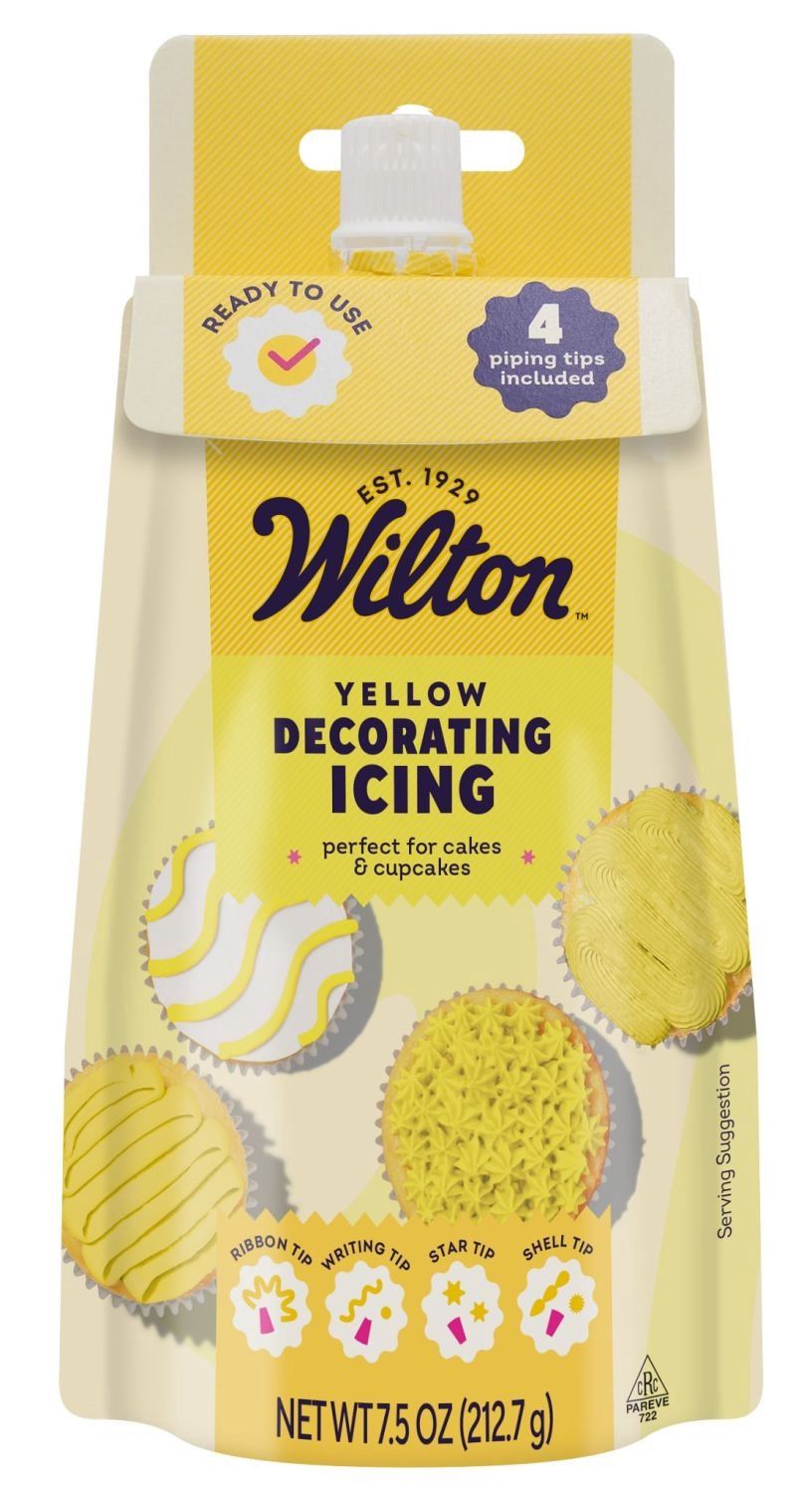Yellow Icing Pouch 7.5oz