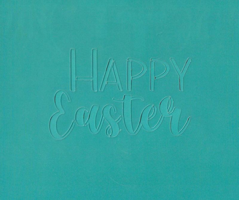 Happy Easter Stencil