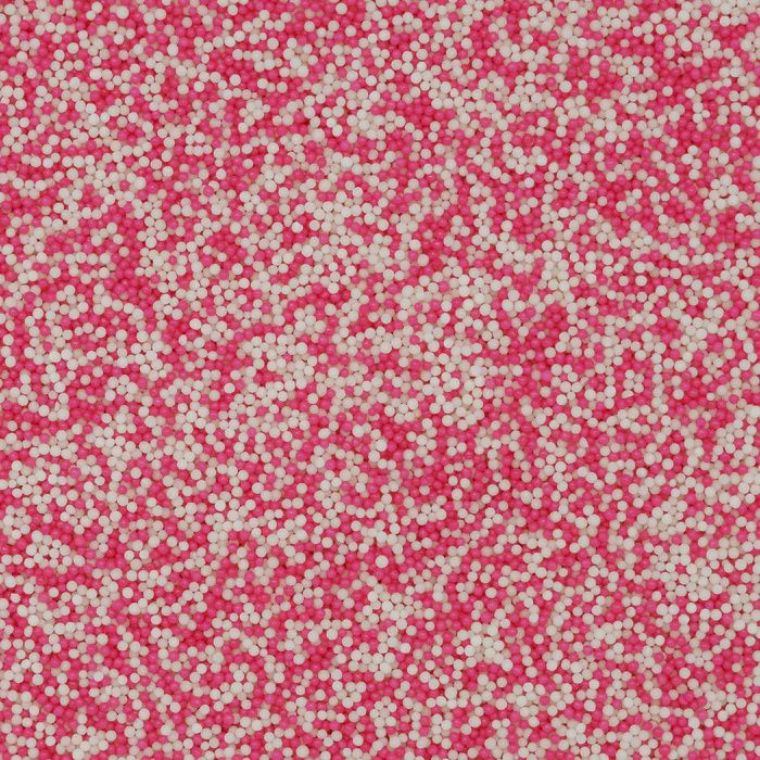 Pink White NonPareils 3oz