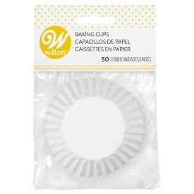 Jumbo White Baking Cups/50