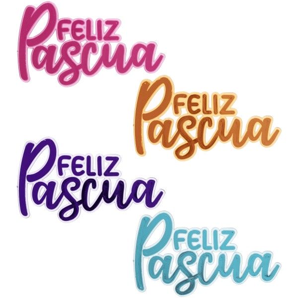 Feliz Pascua Foil Layon