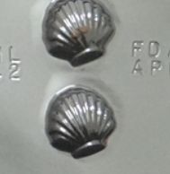 Seashell Piece Mold 1.25"