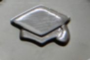 Grad Cap Piece Mold 1.5"