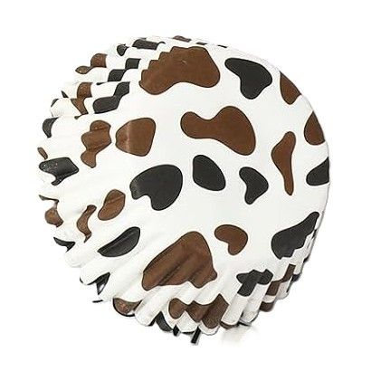 Cow Print Baking Cups 25pk