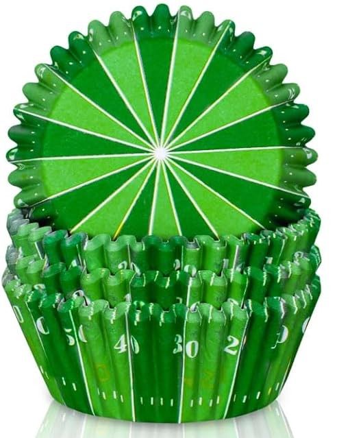 Football Field Baking Cups 25pk