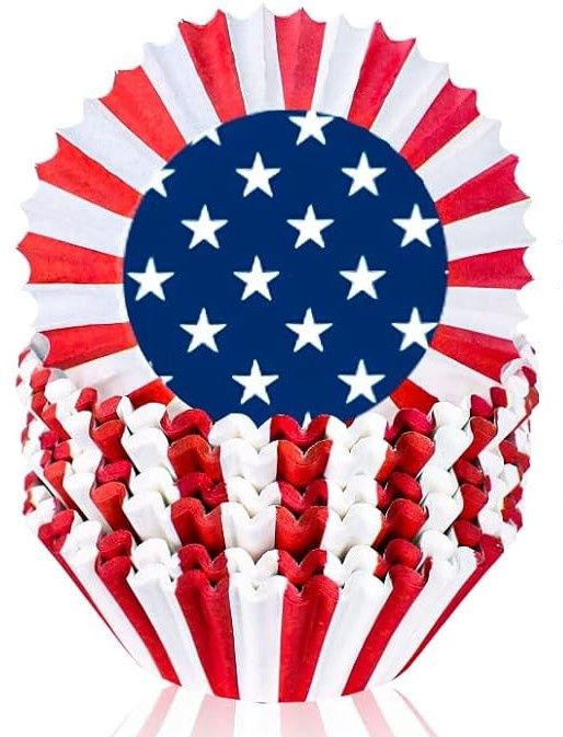 Patriotic Stars &amp; Stripes Cups/25