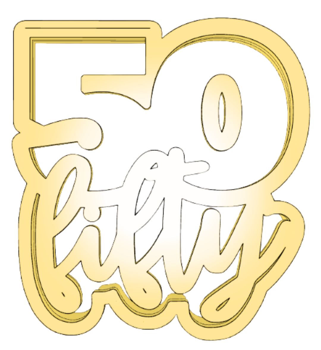 50 Fifty Detail Cutter 4"