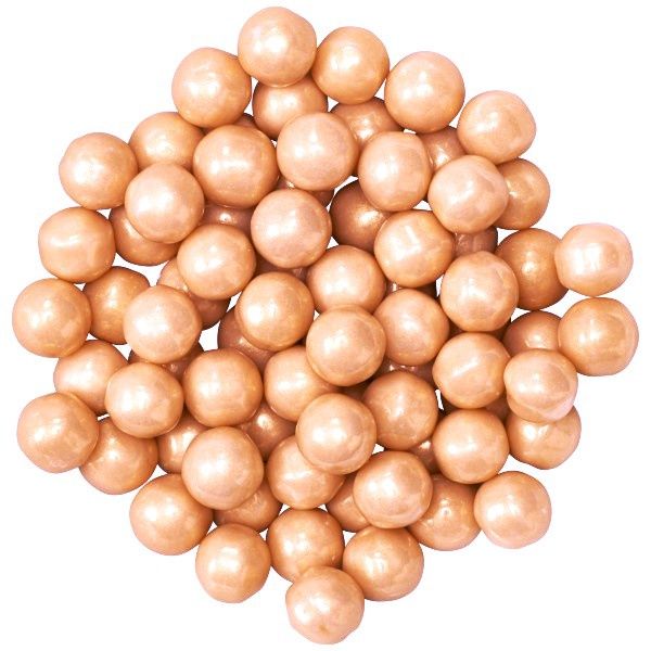 7mm Light Peach Candy Bead 2oz