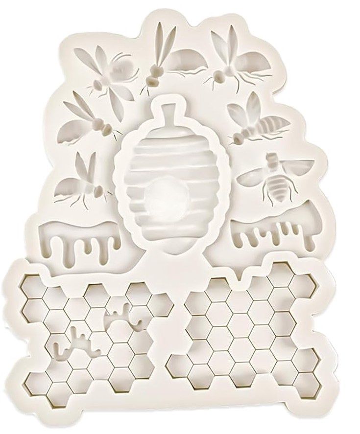 Beehive Honey Bee Silicone Mold