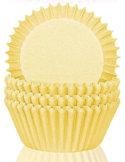Yellow Baking Cups 50pk