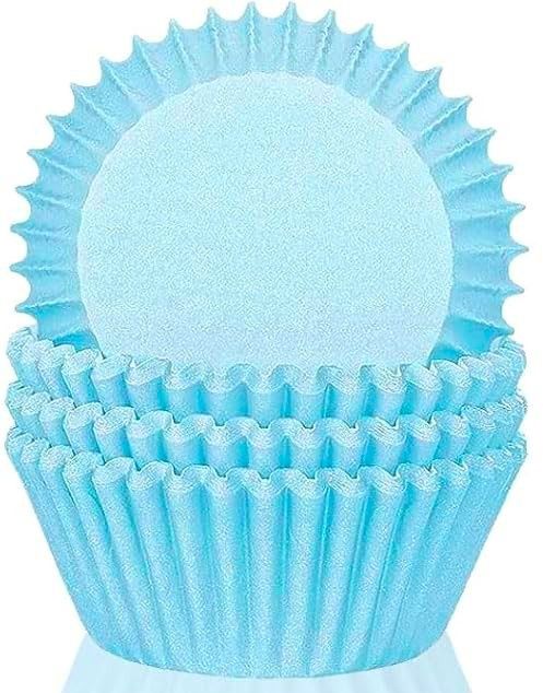 Lt Blue Baking Cups 50pk