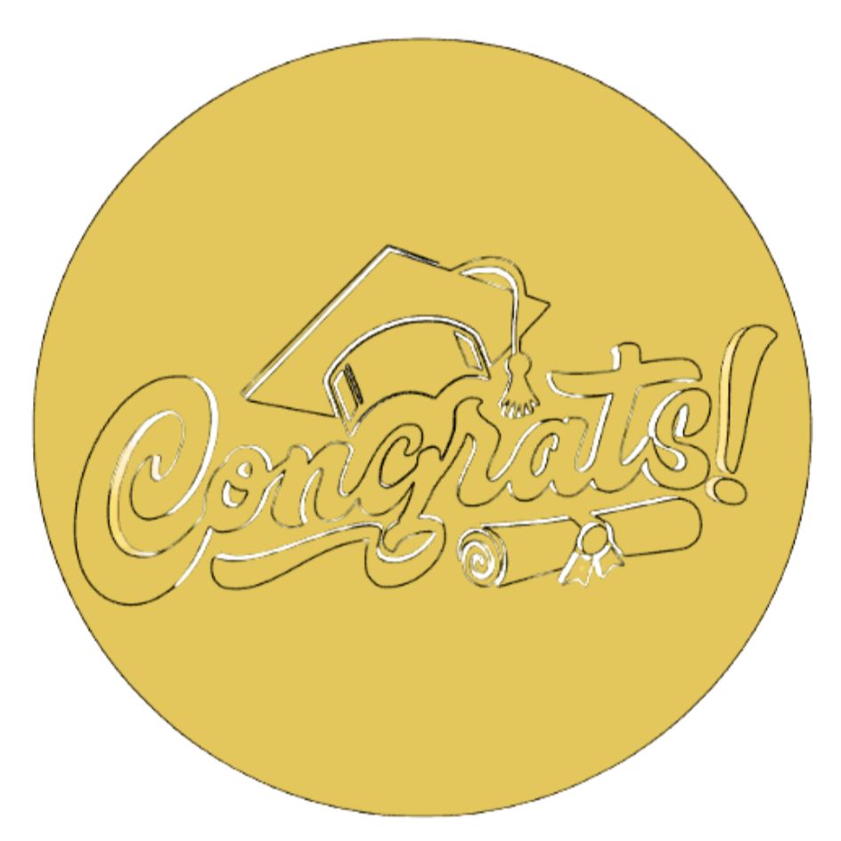 Congrats Graduate Stamp