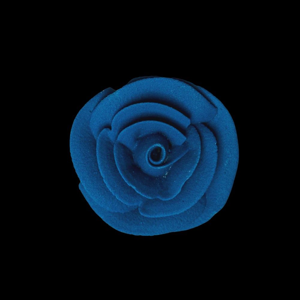 1.5" Classic Royal Blue Rose 6pk