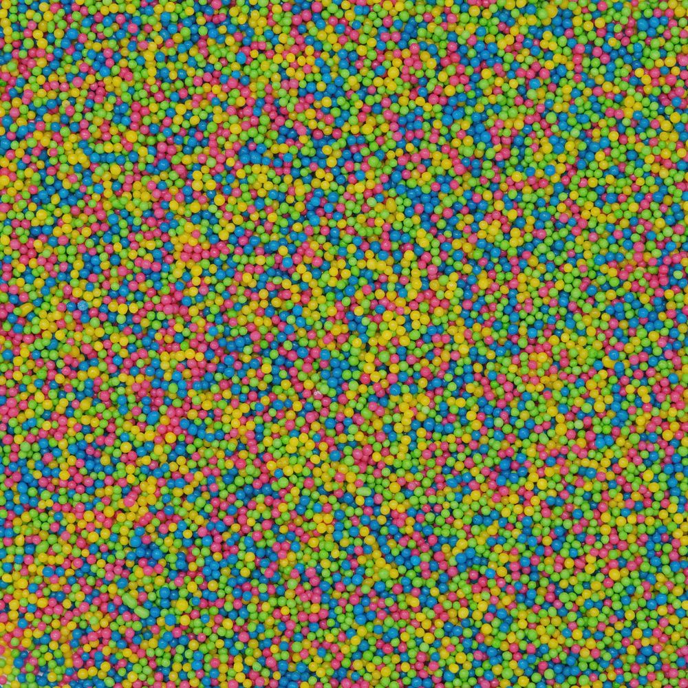 Neon Rainbow NonPareils 3oz