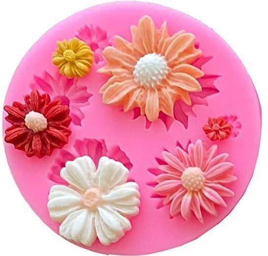 Flower Silicone Mold Asst. size