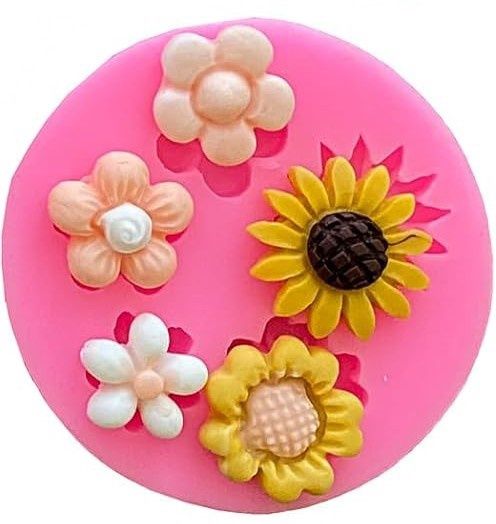 Small Flower Asst. Silicone Mold