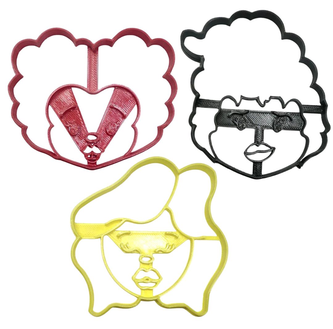 Witchy Sisters Cookie Cutter Set