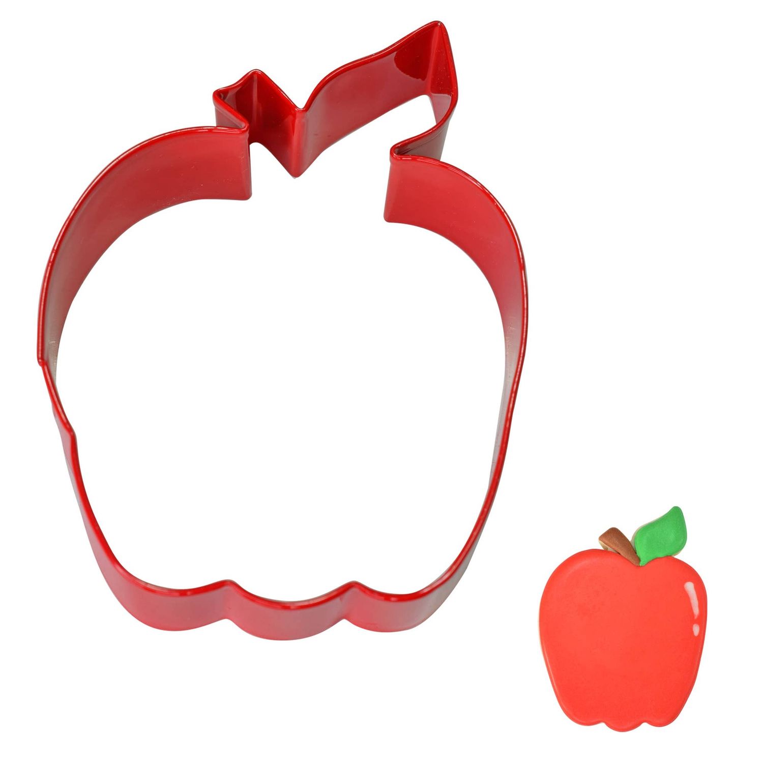 Apple Cookie Cutter (Red,  4")