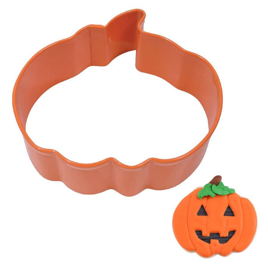 Pumpkin Cookie Cutter (Orange, 3")