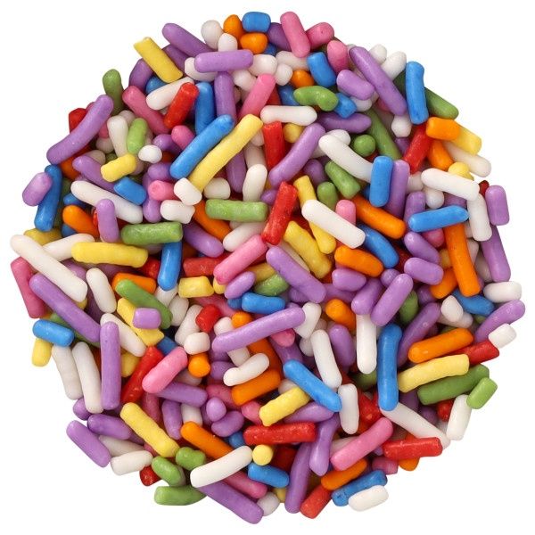 Rainbow Jimmies 3oz Made Simply