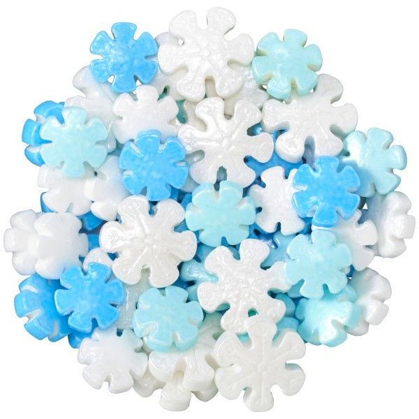 Snowflake White/Blue Mix-ins