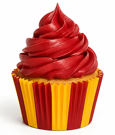 Wizard House Red Gold Cups 25
