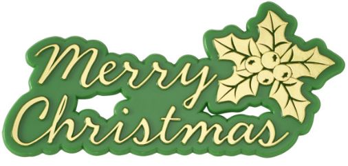 Merry Golden Christmas Layon