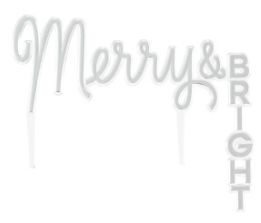 Merry &amp; Bright Topper