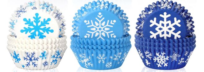 Snowflake Baking Cups/25