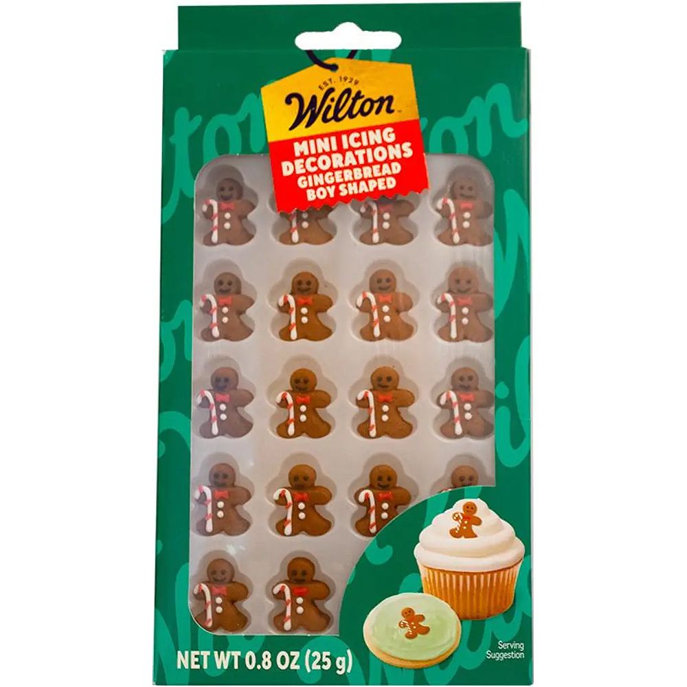 Gingerbread Boy Royal Icing Decs