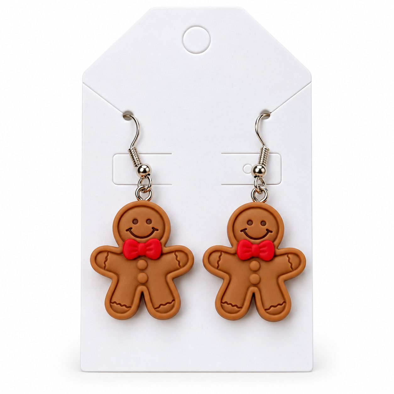 Gingerbread Boy Earrings