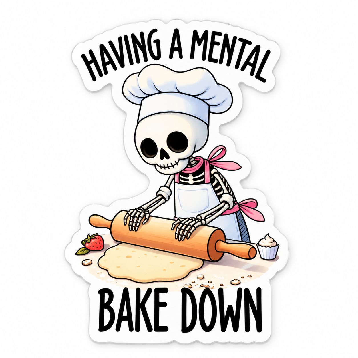 Mental Bakedown Sticker