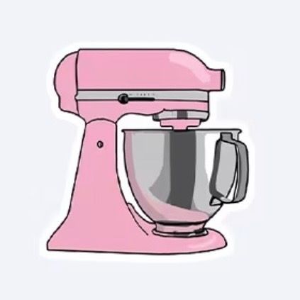 Kitchen Mixer Sticker