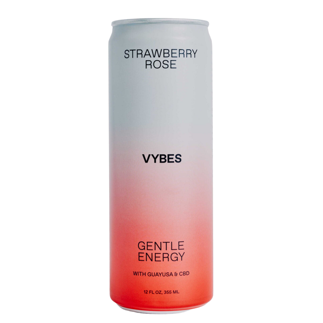 VYBES Gentle Energy: Strawberry Rose (With CBD)