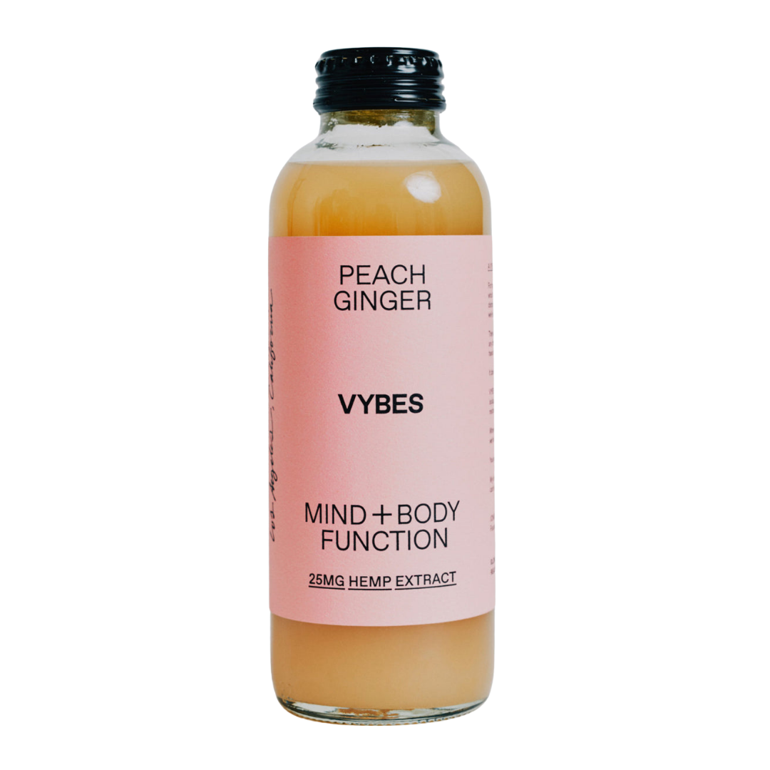 Vybes: Peach Ginger (CBD & Magnesium)