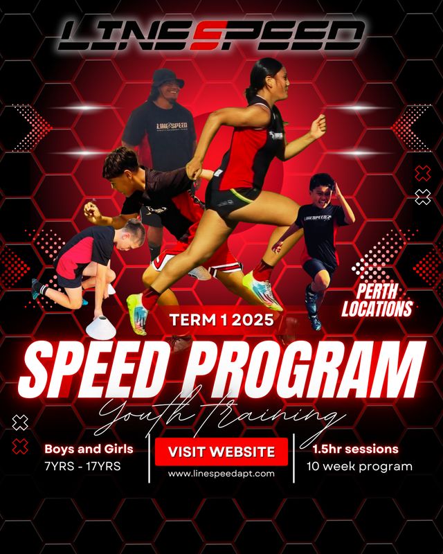 Term 1 Speed Program 2025 (Limited Spots)