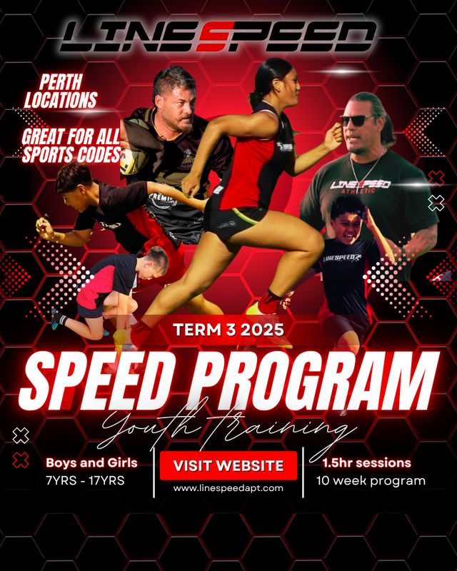 Term 3 Speed Program 2025 (Limited Spots)