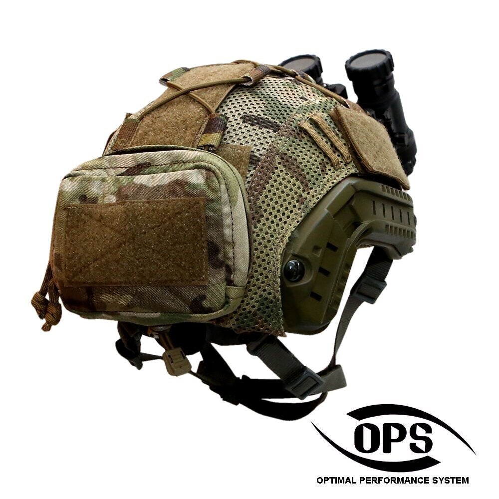 OPS Combat Helmet Counterweight Utility Pocket, Colour: Multicam