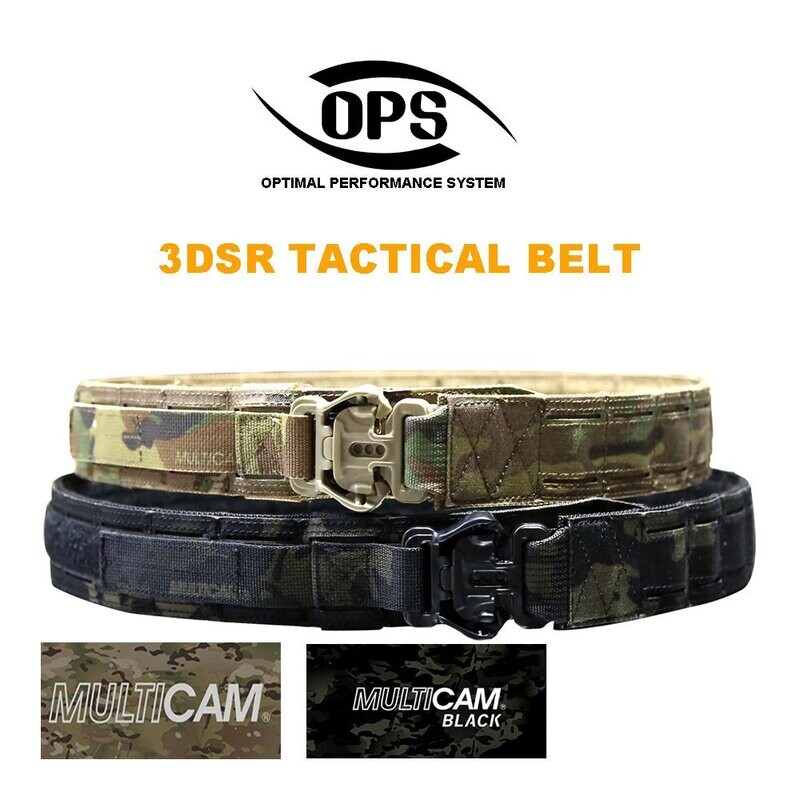 OPS 3DSR Tactical Belt, Colour: Multicam, Size: Small