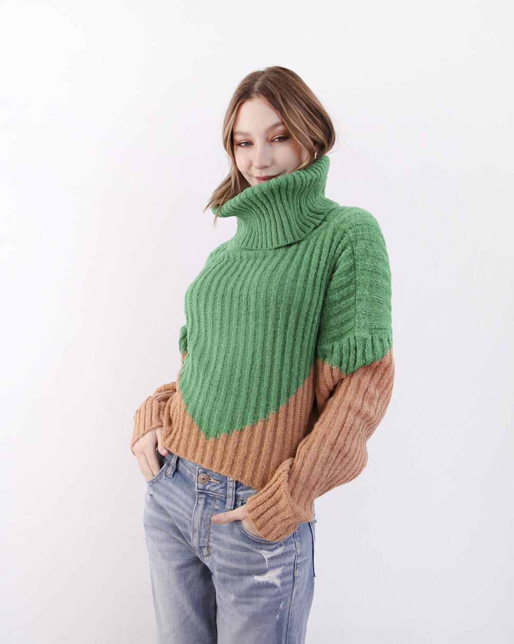 Poleron Tais, Colores: Verde