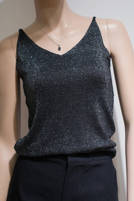Musculosa con Lurex