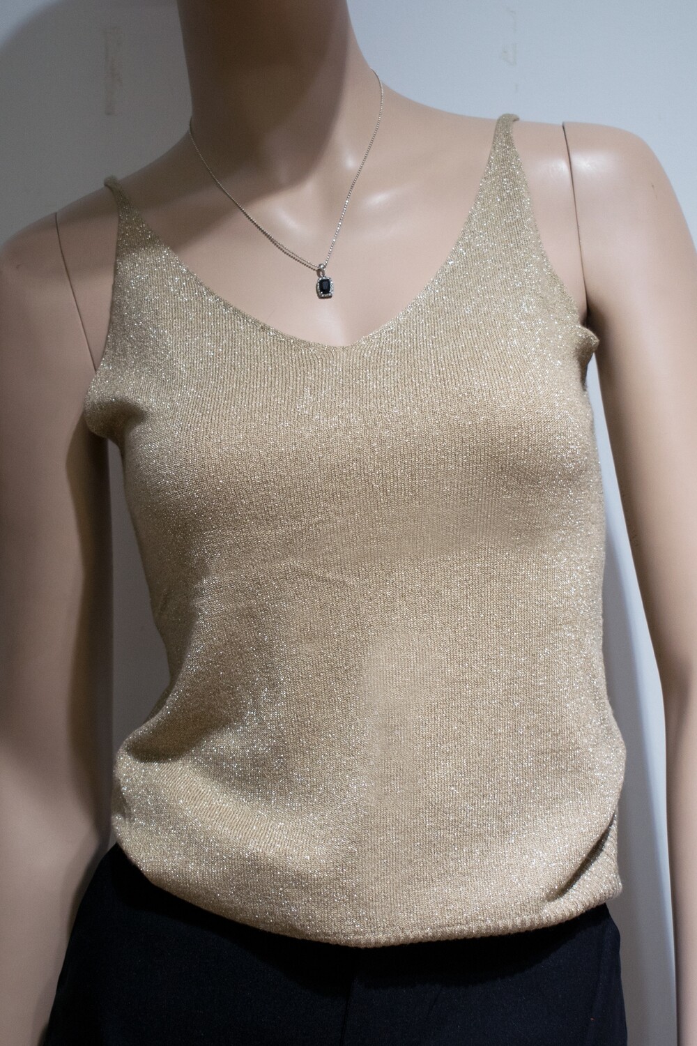 Musculosa con Lurex