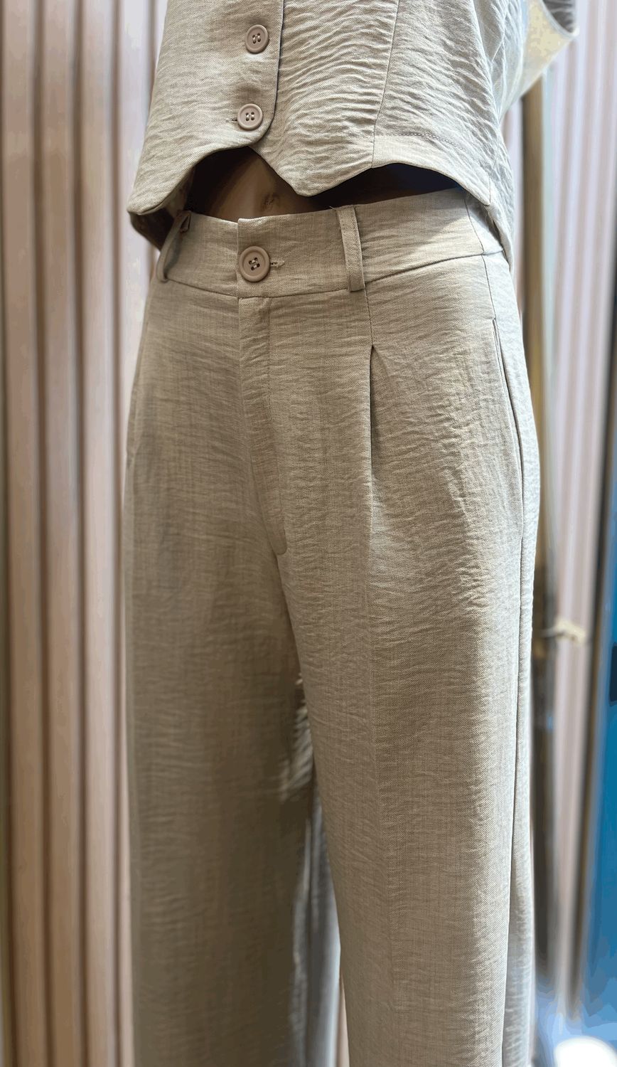 Pantalon lino Moscu